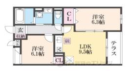 ヴェールフォンセ間取り図面