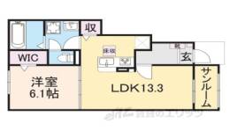 メゾン・レゾナンス１間取り図面
