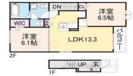メゾン・レゾナンス１間取り図面