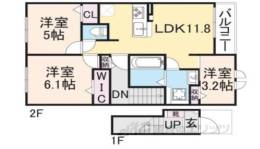 メゾン・レゾナンス２間取り図面