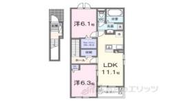 グランドハイツ２間取り図面
