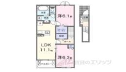 グランドハイツ２間取り図面