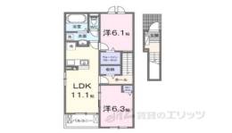 グランドハイツ２間取り図面