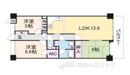 シャルマンコーポ草津野村間取り図面