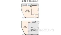 新生駒台５番店舗間取り図面
