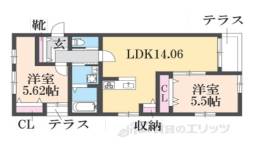 Ｃｈａｒｍｅ　Ｃａｓａ間取り図面