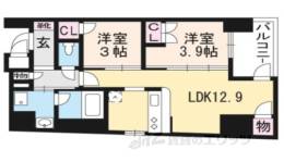 ソルレヴェンテ堀川高辻間取り図面
