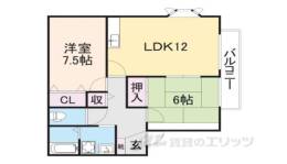 ガーデンスクエア伊丹Ｂ棟間取り図面