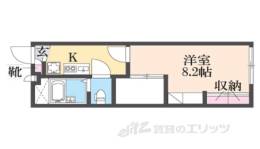 レオパレスＣｓグランパ間取り図面