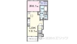 GREENAWAY２間取り図面