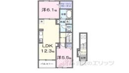 GREENAWAY２間取り図面