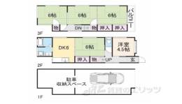 貸家間取り図面