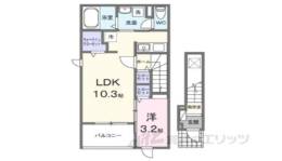上月ハイツ間取り図面