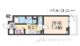 ヴェルメゾン　旭町間取り図面