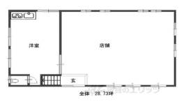石場店舗・事務所間取り図面