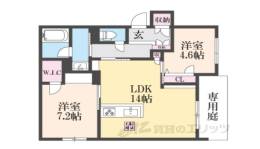 シャーメゾン　フルリール間取り図面