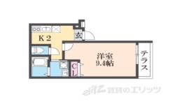 フジパレス立花駅南１番館間取り図面