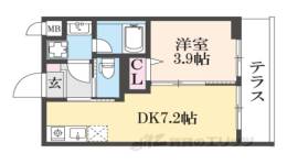 仮）西野岸ノ下町アパート間取り図面