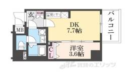 ASCLAIRE京都西院間取り図面