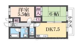 クリスタルハイツ間取り図面