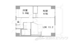 信開ガーデンコート西大路間取り図面