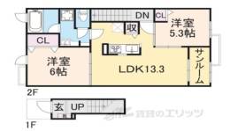 フォレ　フォート１間取り図面