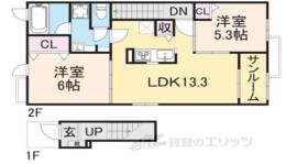 フォレ　フォート１間取り図面