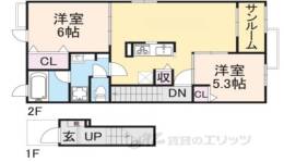 フォレ　フォート１間取り図面