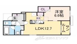 フォレ　フォート１間取り図面