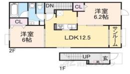 フォレ　フォート２間取り図面