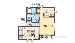 ＩＫメゾン（Ｂ）間取り図面