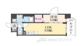 ソルテラス京都JUJO華間取り図面