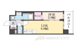 ソルテラス京都JUJO華間取り図面