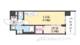 ソルテラス京都JUJO華間取り図面