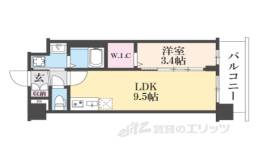 ソルテラス京都JUJO華間取り図面