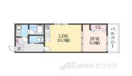 ジーニアススクエア四条高辻間取り図面