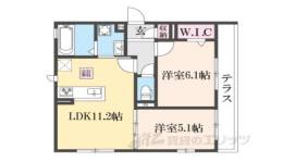 ＧＲＡＭＭ桂北滝川Ｃ棟間取り図面