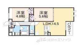 カシータ・ソル間取り図面