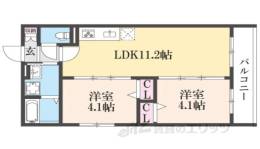 AVANTIO寝屋川市駅前間取り図面