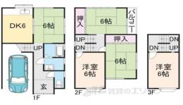 貸家間取り図面