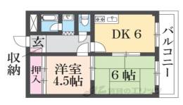 マリンコート川西間取り図面