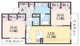 ミラーエステートイーストビル間取り図面
