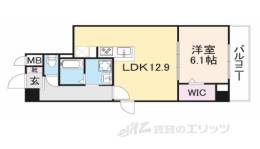 クルール尼崎間取り図面