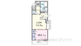 パインオークC間取り図面