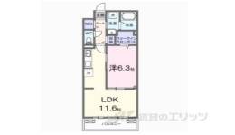 パインオークC間取り図面