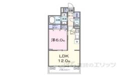 パインオークC間取り図面