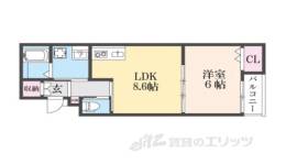 グレートヒルズ８番館間取り図面