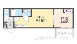 Ｃａｓａ　Ｗｏｏｄ　丹波橋間取り図面