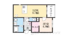 ＦｏｒｅｓｔＭａｉｓｏｎ堀川御池間取り図面