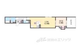 GRAMM丹波口間取り図面